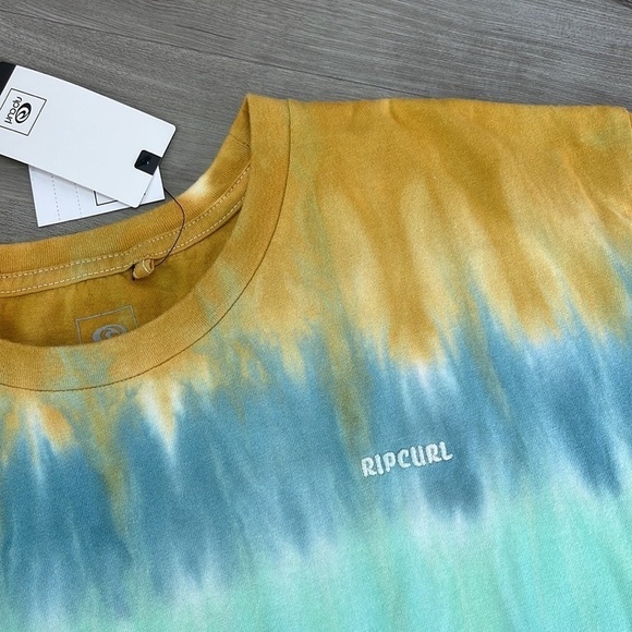 🔆RIP CURL🔆 SALTY SEA TIE DYE TEE SHIRT - Picture 10 of 10